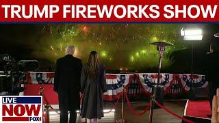 WATCH: President-Elect Trump views fireworks show at his golf club in Virginia | LiveNOW from FOX