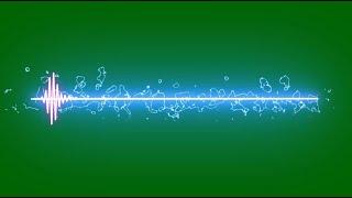 New green screen line audio spectrum | Best green screen line audio spectrum