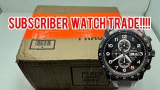 Mystery subscriber watch trade, tons of cool watches