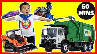 The BEST of SUPER KREW | Garbage Trucks | Trains | Construction Trucks | Car Wash | Helicopters