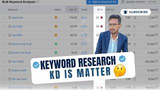 Master Keyword Research With Semrush: Unlocking The Secrets Of Keyword Difficulty Calculation!