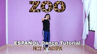 NCT X aespa - 'ZOO' | ESPAÑOL Dance Tutorial | Mirror | Kenya Chan