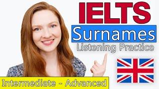 Listening Practice (IELTS) | Surnames