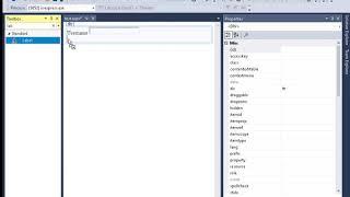 How to create webform in Asp.net Drag and Drop Tool in Visual Studio