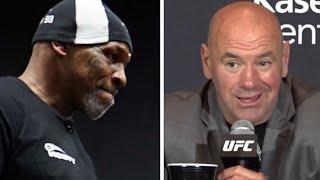 Dana White REACTS to Mike Tyson vs Jake Paul