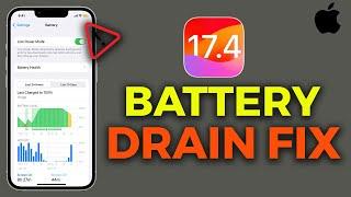 iOS 17.4 - iPhone Battery Drain  FIXED!