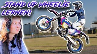 WIR lernen Stand Up Wheelies!