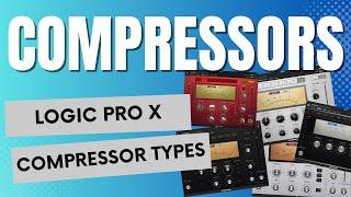 LOGIC PRO Stock Compressor Modes Explained | Are They Better Than WAVES AND SLATE?!