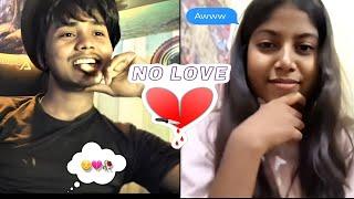 Love VS No Love On Omegle  || Flirting On Omegle Indian