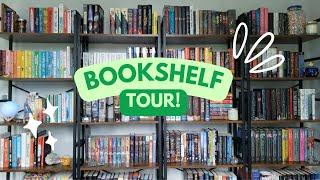 bookshelf tour!! || so many fantasy books 