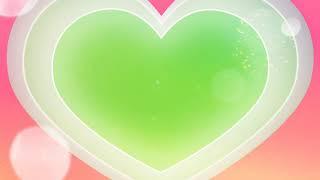 Heart Tunnel Green Screen Background frame