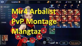 Mir4 Arbalist PvP montage. Part 10. PvP skills and combos.