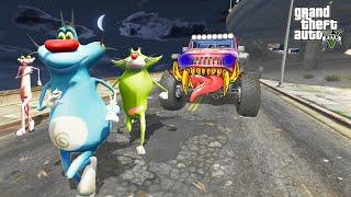 GTA 5 : OGGY And JACK Found Cursed Killer Car In GTA 5 !