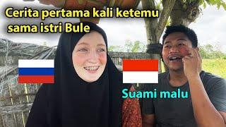 CERITA AWAL MULA KETEMU ISTRI BULE | PASANGAN JAWA TIMUR INDONESIA-RUSIA | JAWAB QnA DARI INSTAGRAM