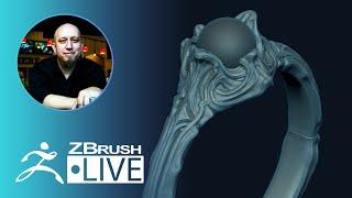 How to Create a Ring in ZBrush for 3D Printing - T.S. Wittelsbach