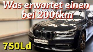 BMW 750Ld - Die MKL leuchtet und der Motor hat nicht die volle Leistung - Reinigung Ansaugbrücke