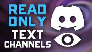 Discord READ-ONLY Text Channels /Announcement Channels - Permissions Explained