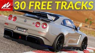 30 FREE Tracks You Should Own! - Download Links - Assetto Corsa 2023