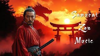 Relaxation Meditation with Samurai - Japanese Flute Music - Soothing Music to Relax the Mind - 11H