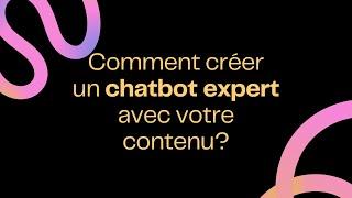 Tutoriel Droxy: Comment créer un chatbot expert?