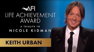 Keith Urban Honors Wife Nicole Kidman at the 49th AFI Life Achievement Award