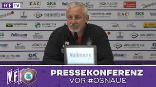 Die Pressekonferenz vor dem Auswärtsspiel beim VfL Osnabrück