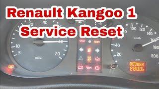 Renault Kangoo 1.2 16v 2003Bj. Service Reset 5min.