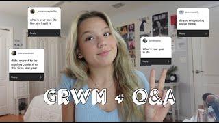 GRWM + Q & A || spilling it all