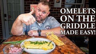 Watch THIS video before making OMELETS on your griddle!