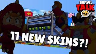 Brawl Stars: Brawl Talk - 11 NEW SKINS?! - Concept Edit - Fan Idea