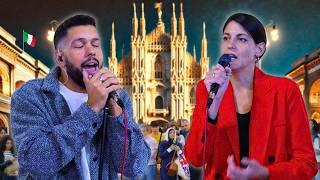 I Went To MILAN To Sing The Most BEAUTIFUL Italian Song