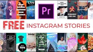 21 FREE Instagram Story Adobe Premiere Pro Templates