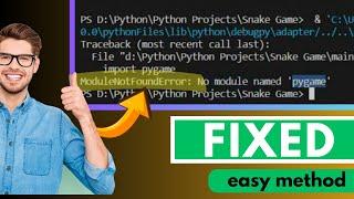 How to Solve ModuleNotFound Error in Python in VSCode (2023)
