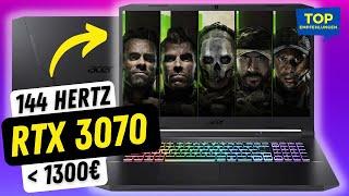 Bester GAMING Laptop unter 1500€? Acer Nitro 5 mit GeForce RTX 3070