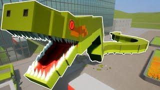 GIANT LEGO SNAKE SURVIVAL! | Funny Brick Rigs Gameplay