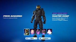 Fortnite Matte Black Master Chief is EXCLUSIVE! (NEVER RETURNING)