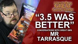 Great GM Chats: Mr Tarrasque #GameMasterConversations