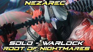 Solo Nezerac Warlock Root of Nightmares Raid (Destiny 2)