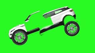 telekinesis Land rover car evoque vfx green screen chromakey