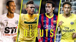 Neymar Jr Debuts for Santos, Brazil, Barcelona & PSG