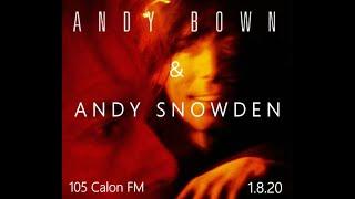 Andy Bown speaking with Andy Snowden on 105 Calon FM