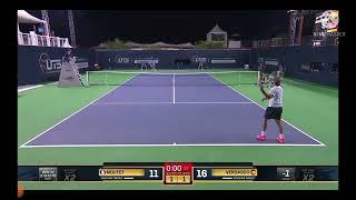 Corentin Moutet 1 Handed Backhand Winner!!!