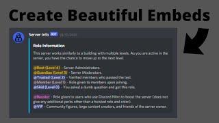 Use Webhooks to Send Bot Messages/Embeds On Discord in 120 Seconds