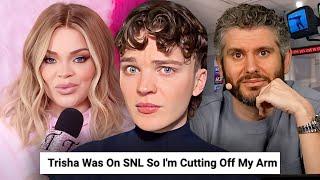 ethan klein responds to trisha paytas on snl