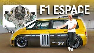 This Renault Espace has an 800bhp F1 V10 engine!