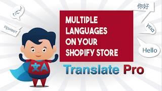 How To Add Multiple Languages To A Shopify Store (multi language)