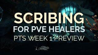 ESO Scribing for Healers PTS Week 1 Preview