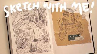 SKETCHBOOK SESSION ️ chatty sketch with me!