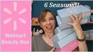 Walmart Beauty Boxes -- Unboxing 6 Seasons to Compare! Is it Worth It?