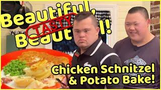 'Chicken Schnitzel & Potato Bake' | BEAUTIFUL, TASTY, BEAUTIFUL! | EP.2 | Sean and Marley